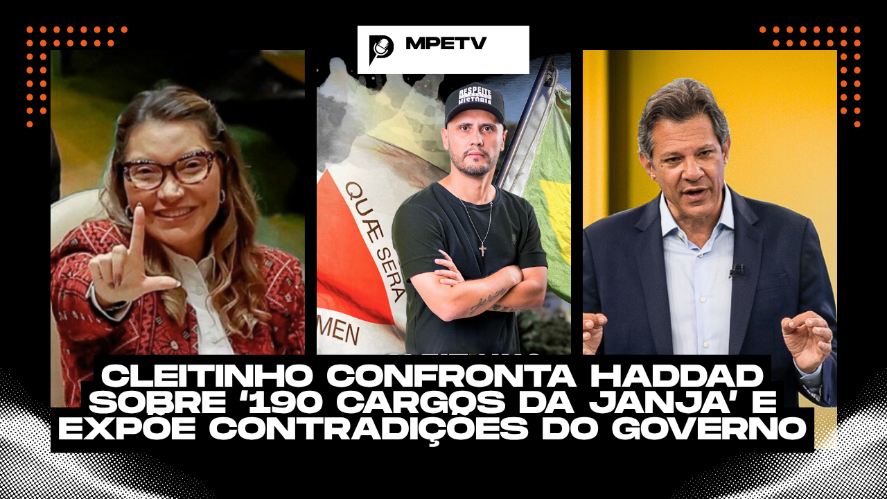 Senador Cleitinho confronta Haddad sobre ‘190 cargos da Janja’ e expõe contradições do governo.